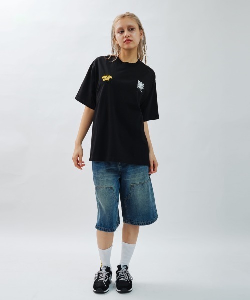 atmos pink(アトモスピンク)の「atmos pink x MONICHIKI HOUSE Address T-Shirt / アトモス ピンク モニチキ ハウス アドレス ティーシャツ 【SP】(Tシャツ/カットソー・レディース・ホワイト/ブラック/ピンク・L/M)」の15枚目の写真