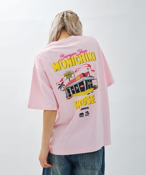 セール】atmos pink x MONICHIKI HOUSE Address T-Shirt