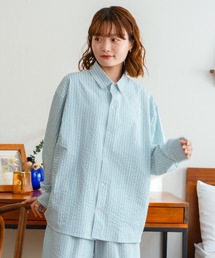 eLur | ストライプシャツ(パジャマ)(シャツ/ブラウス)