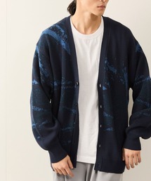 JUNRED | ブラッシュアートジャガードカーディガン(カーディガン/ボレロ)