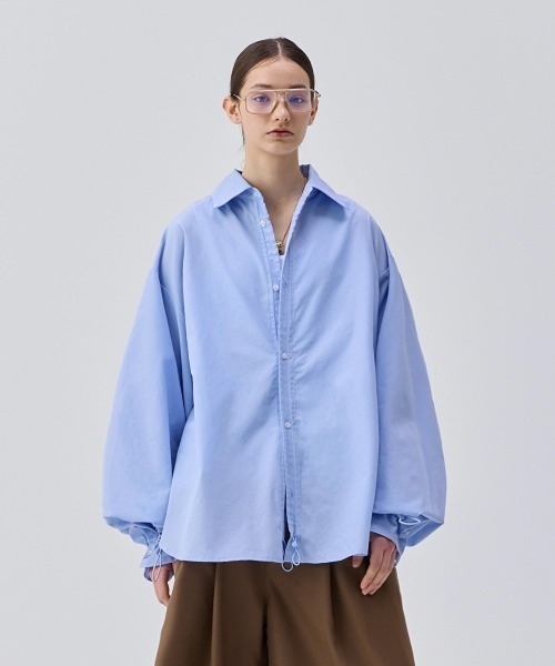2WAY LOOSE VOLUME SLEEVE SHIRT / 2WAYルーズボリューム