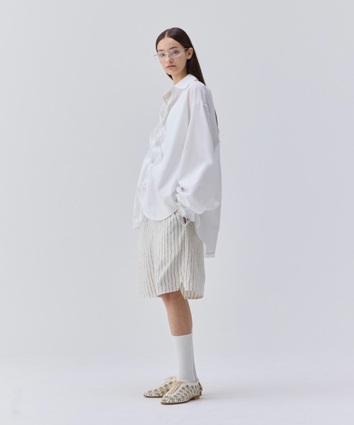 2WAY LOOSE VOLUME SLEEVE SHIRT / 2WAYルーズボリューム