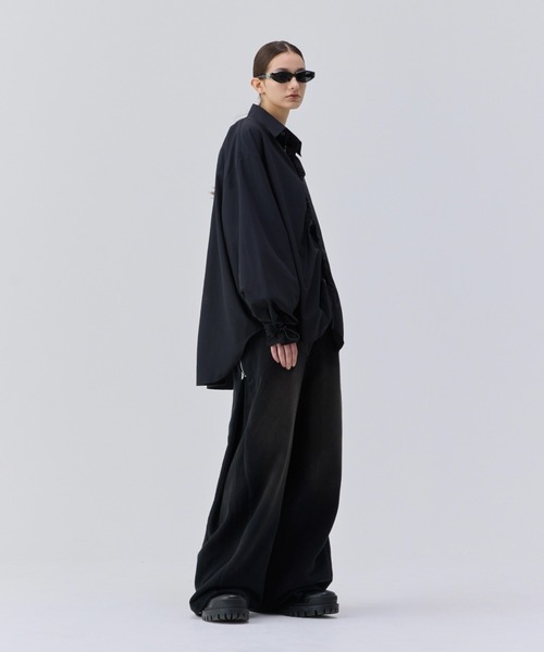 春早割 2WAY LOOSE VOLUME SLEEVE SHIRT / 2WAYルーズボリューム トップス