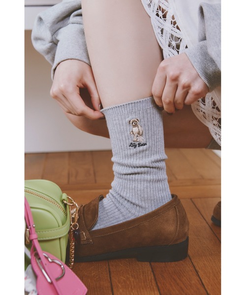 靴下・ソックス [SOCKS APPEAL] Lobby bear brown SET Amazon.com: White Bear Brown Bear Unisex Sports Socks