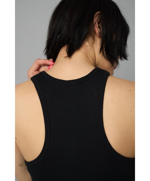 KARRY American sleeve tank ブラック KARRY】american sleeve tank top | Amu