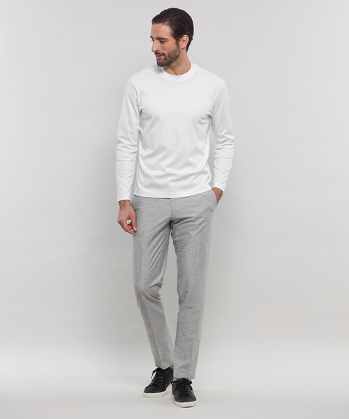 MACKINTOSH LONDON(マッキントッシュ ロンドン)の「ハイスペックスムースドレスロングTシャツ(Tシャツ/カットソー・メンズ・ブラック/グレー系その他2/ホワイト・M/XL/L)」の11枚目の写真