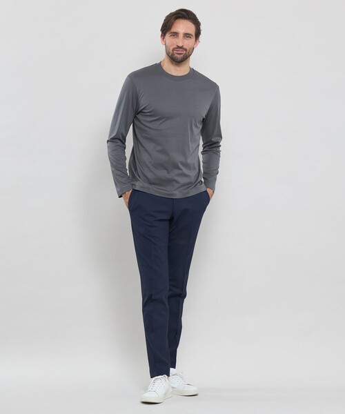 MACKINTOSH LONDON(マッキントッシュ ロンドン)の「ハイスペックスムースドレスロングTシャツ(Tシャツ/カットソー・メンズ・ブラック/グレー系その他2/ホワイト・M/XL/L)」の12枚目の写真