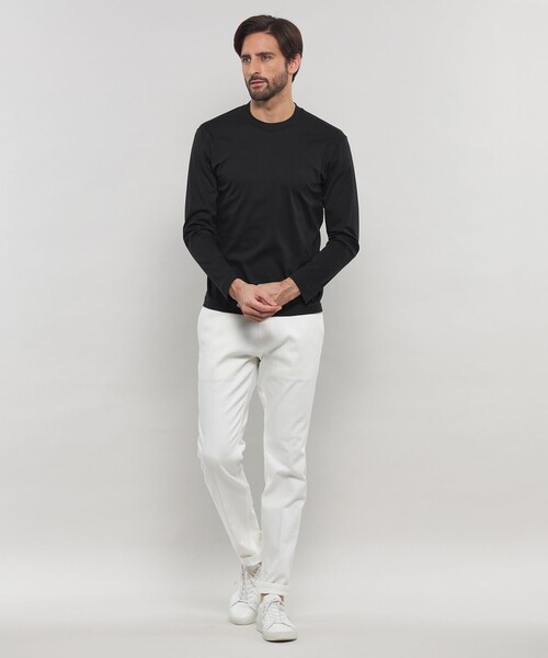 MACKINTOSH LONDON(マッキントッシュ ロンドン)の「ハイスペックスムースドレスロングTシャツ(Tシャツ/カットソー・メンズ・ブラック/グレー系その他2/ホワイト・M/XL/L)」の14枚目の写真