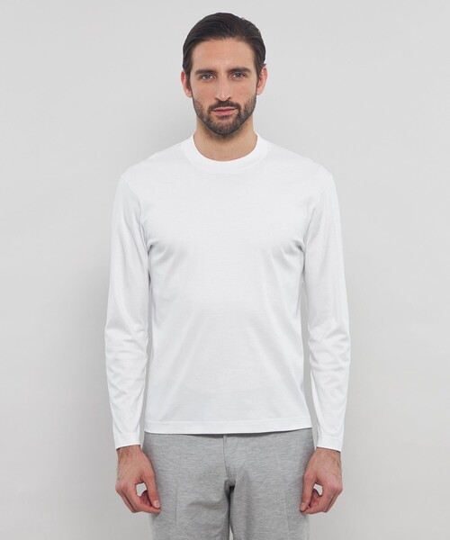 MACKINTOSH LONDON(マッキントッシュ ロンドン)の「ハイスペックスムースドレスロングTシャツ(Tシャツ/カットソー・メンズ・ブラック/グレー系その他2/ホワイト・M/XL/L)」の16枚目の写真