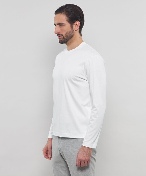 MACKINTOSH LONDON(マッキントッシュ ロンドン)の「ハイスペックスムースドレスロングTシャツ(Tシャツ/カットソー・メンズ・ブラック/グレー系その他2/ホワイト・M/XL/L)」の17枚目の写真
