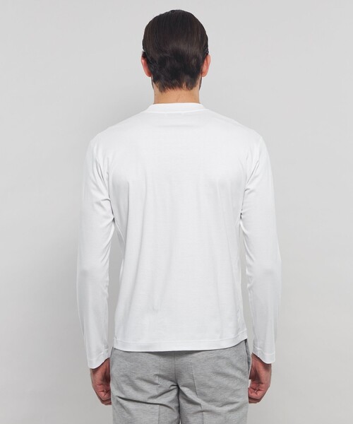 MACKINTOSH LONDON(マッキントッシュ ロンドン)の「ハイスペックスムースドレスロングTシャツ(Tシャツ/カットソー・メンズ・ブラック/グレー系その他2/ホワイト・M/XL/L)」の18枚目の写真