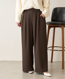 Jena espace merveilleux | トロミ2タックファスナーパンツ(その他パンツ)