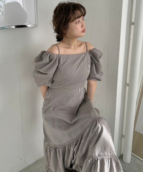 【美品】FRAYI.D 3wayパフスリーブワンピース FRAYI.D 3wayパフスリーブワンピース - メルカリ