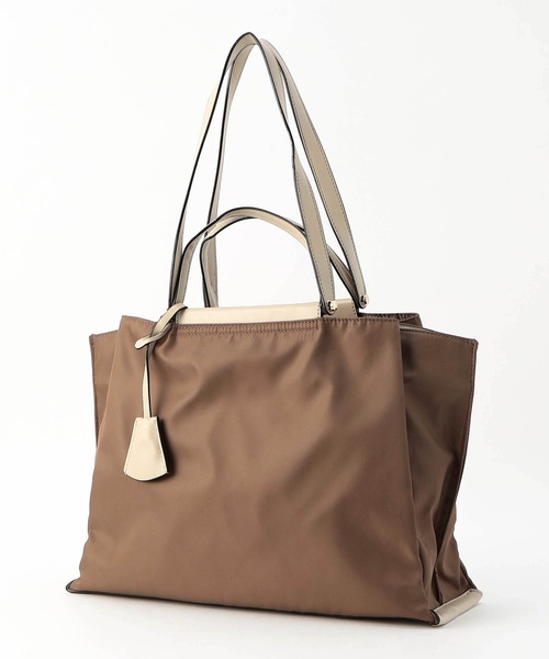 NICOLE white（ニコルホワイト）の「2ＷＡＹトートバッグ大（トートバッグ・レディース・グレー/モカ・FREE）」の17枚目の写真