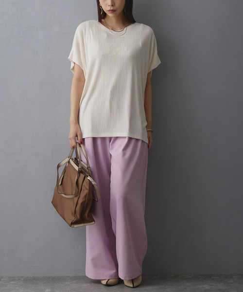 NICOLE white（ニコルホワイト）の「2ＷＡＹトートバッグ大（トートバッグ・レディース・グレー/モカ・FREE）」の8枚目の写真