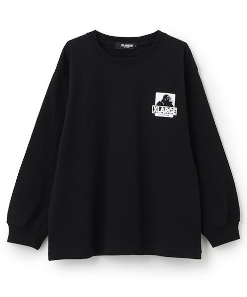 XLARGE KIDS(エクストララージキッズ)の「OG長袖Tシャツ(Tシャツ/カットソー・キッズ・ブラック/ホワイト/ブルー・80cm/110cm/140cm/130cm/120cm/90cm/100cm)」の2枚目の写真