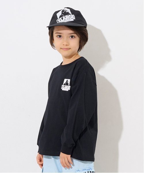 XLARGE KIDS(エクストララージキッズ)の「OG長袖Tシャツ(Tシャツ/カットソー・キッズ・ブラック/ホワイト/ブルー・80cm/110cm/140cm/130cm/120cm/90cm/100cm)」の18枚目の写真