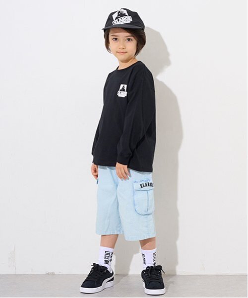XLARGE KIDS(エクストララージキッズ)の「OG長袖Tシャツ(Tシャツ/カットソー・キッズ・ブラック/ホワイト/ブルー・80cm/110cm/140cm/130cm/120cm/90cm/100cm)」の15枚目の写真