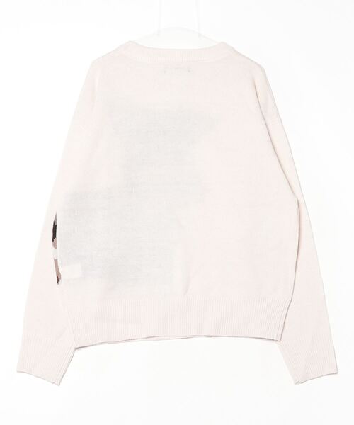 shesame(シーセム)の「jacquard dog knit(ニット/セーター・レディース・アイボリー/ブラウン/ネイビー・LARGE/MEDIUM)」の21枚目の写真