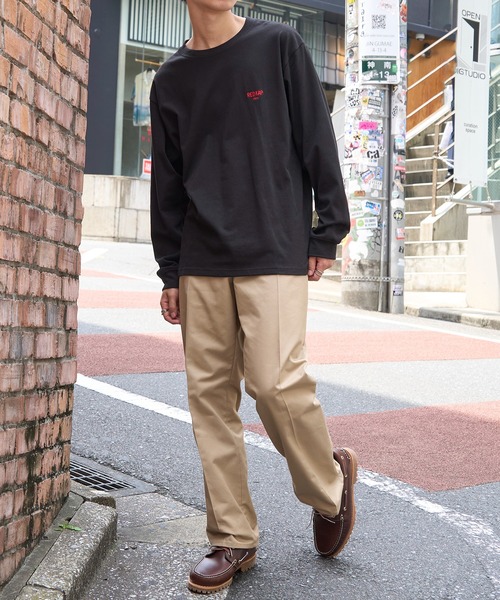 RED KAP（レッドキャップ）の「【RED KAP】限定商品 ヘビーウェイト インダストリアルワークロングスリーブTee　ワンポイントロゴ（Tシャツ/カットソー・メンズ・ホワイト/ネイビー/ブラック・L/M/S/LL）」の19枚目の写真