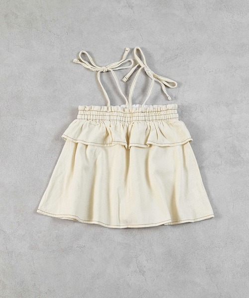 COTTON from U.S.A】デニムキャミチュニック（チュニック