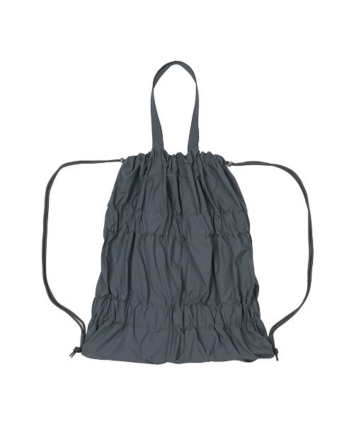 ACOC(アコック)の「【ACOC/アコック】2WAY バックパック ショルダーバッグ Tiered Banding Backpack(ショルダーバッグ・レディース・ブラック/チャコールグレー・FREE)」の17枚目の写真