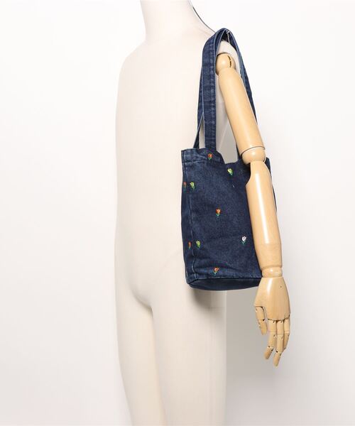 クールで気軽☆【Phillip Lim】おしゃれ スタッズ デニム トート ルブタン風 スタッズデニムバッグ スタッズトートバッグ新品未
