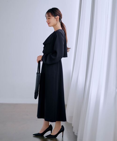 COHINA(コヒナ)の「ロングチェーンパールピアス 【低身長・小柄女性】(ピアス(両耳用)・レディース・グレー/イエロー・ONE SIZE)」の16枚目の写真