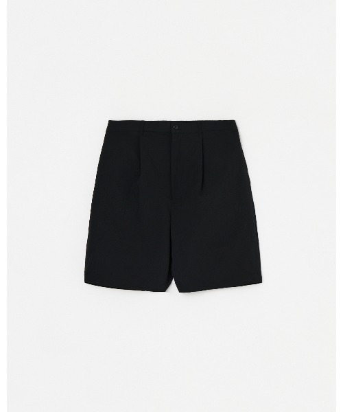 THOUSAND MILE（サウザンドマイル）の「【THOUSAND MILE】EASY TUCK SHORTS/イージータックショーツ　シアサッカー（その他パンツ・メンズ・ベージュ/ネイビー/ブラック/オリーブ・SMALL/MEDIUM/LARGE/X-LARGE）」の2枚目の写真