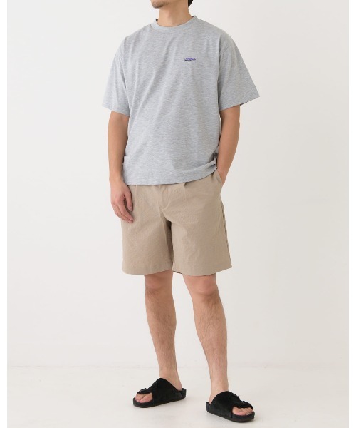 THOUSAND MILE（サウザンドマイル）の「【THOUSAND MILE】EASY TUCK SHORTS/イージータックショーツ　シアサッカー（その他パンツ・メンズ・ベージュ/ネイビー/ブラック/オリーブ・SMALL/MEDIUM/LARGE/X-LARGE）」の5枚目の写真