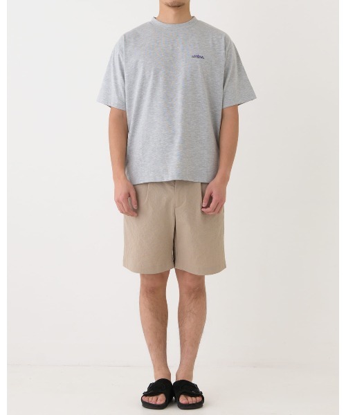 THOUSAND MILE（サウザンドマイル）の「【THOUSAND MILE】EASY TUCK SHORTS/イージータックショーツ　シアサッカー（その他パンツ・メンズ・ベージュ/ネイビー/ブラック/オリーブ・SMALL/MEDIUM/LARGE/X-LARGE）」の6枚目の写真