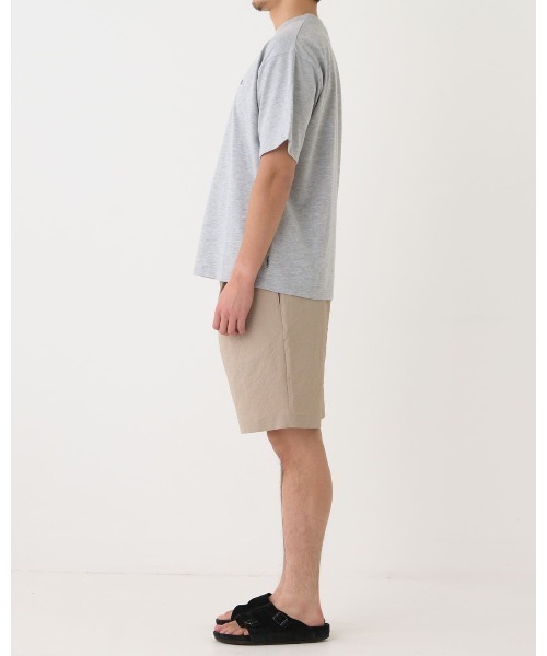 THOUSAND MILE（サウザンドマイル）の「【THOUSAND MILE】EASY TUCK SHORTS/イージータックショーツ　シアサッカー（その他パンツ・メンズ・ベージュ/ネイビー/ブラック/オリーブ・SMALL/MEDIUM/LARGE/X-LARGE）」の7枚目の写真