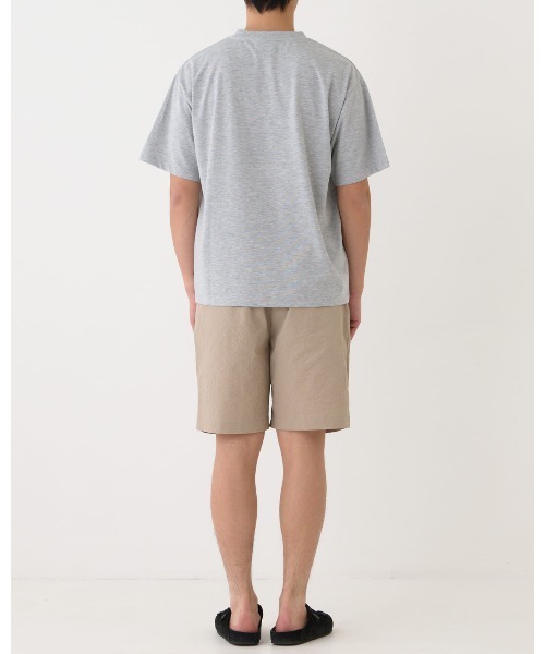 THOUSAND MILE（サウザンドマイル）の「【THOUSAND MILE】EASY TUCK SHORTS/イージータックショーツ　シアサッカー（その他パンツ・メンズ・ベージュ/ネイビー/ブラック/オリーブ・SMALL/MEDIUM/LARGE/X-LARGE）」の8枚目の写真