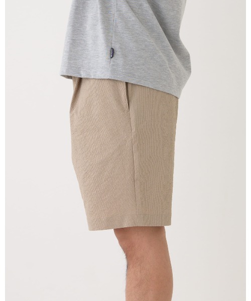 THOUSAND MILE（サウザンドマイル）の「【THOUSAND MILE】EASY TUCK SHORTS/イージータックショーツ　シアサッカー（その他パンツ・メンズ・ベージュ/ネイビー/ブラック/オリーブ・SMALL/MEDIUM/LARGE/X-LARGE）」の11枚目の写真
