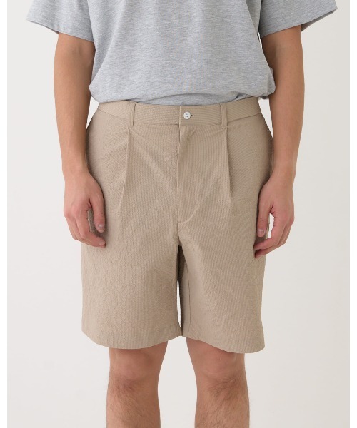 THOUSAND MILE（サウザンドマイル）の「【THOUSAND MILE】EASY TUCK SHORTS/イージータックショーツ　シアサッカー（その他パンツ・メンズ・ベージュ/ネイビー/ブラック/オリーブ・SMALL/MEDIUM/LARGE/X-LARGE）」の13枚目の写真