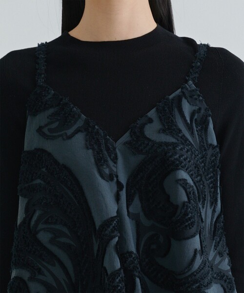 TAAKK（ターク）の「【TAAKK/ターク】CAMISOLE/キャミソール（キャミソール・レディース・ホワイト/ブラック・1）」の8枚目の写真