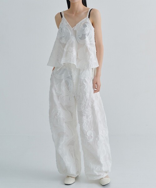 TAAKK（ターク）の「【TAAKK/ターク】CAMISOLE/キャミソール（キャミソール・レディース・ホワイト/ブラック・1）」の12枚目の写真