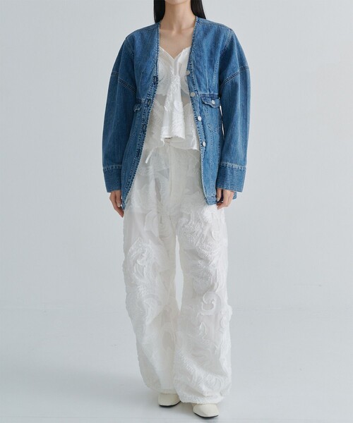 TAAKK（ターク）の「【TAAKK/ターク】CAMISOLE/キャミソール（キャミソール・レディース・ホワイト/ブラック・1）」の14枚目の写真