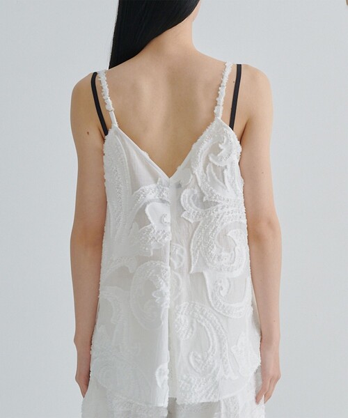TAAKK（ターク）の「【TAAKK/ターク】CAMISOLE/キャミソール（キャミソール・レディース・ホワイト/ブラック・1）」の17枚目の写真