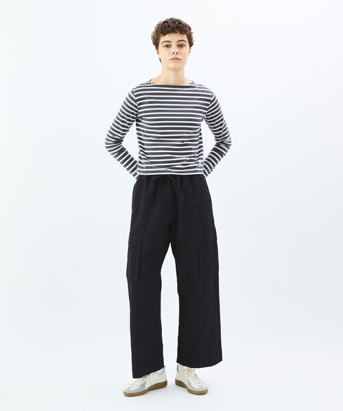 ORCIVAL（オーシバル）の「ORCIVAL | コットン ボートネック長袖Tシャツ WOMEN（Tシャツ/カットソー・レディース・ブルー系その他2/ピンク系その他/グレー系その他3/グレー系その他2・2）」の15枚目の写真