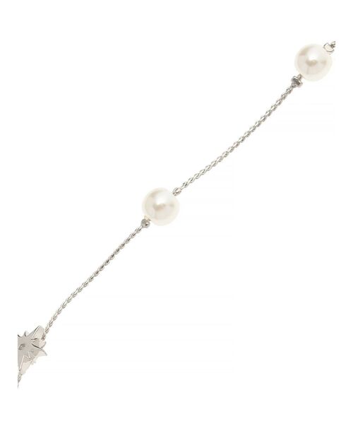 LAGUNAMOON（ラグナムーン）の「LADYフェイクパールスターミックスネックレス（ネックレス・レディース・シルバー/ゴールド・FREE）」の6枚目の写真