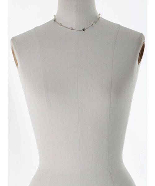 LAGUNAMOON（ラグナムーン）の「LADYフェイクパールスターミックスネックレス（ネックレス・レディース・シルバー/ゴールド・FREE）」の8枚目の写真