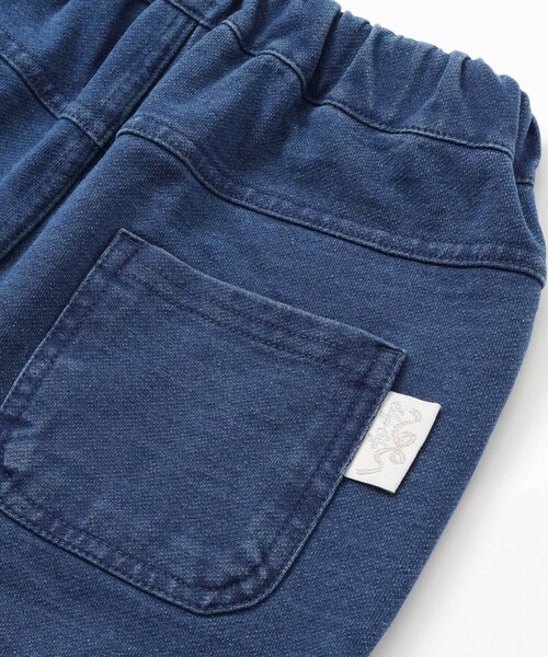 SLAP SLIP(スラップスリップ)の「裾レースデニムカプリパンツ(80~130cm)(デニムパンツ・キッズ・ネイビー/ブルー・120cm/130cm/100cm/80cm/90cm/110cm)」の11枚目の写真