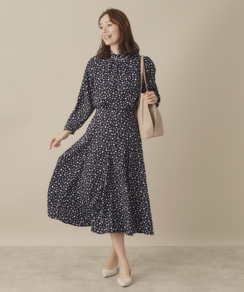 ITS'DEMO（イッツデモ）の「【手洗い可／セットアップ可】ハートプリントブラウス（シャツ/ブラウス・レディース・ブラック系/ネイビー系/ホワイト系3・00）」の17枚目の写真