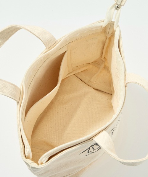 Penguin by Munsingwear（ペンギン バイ マンシングウェア）の「Round Tote Bag（トートバッグ・メンズ・ホワイト・F）」の8枚目の写真