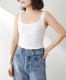 Whim Gazette | カップツキRIBタンク(Tシャツ/カットソー)