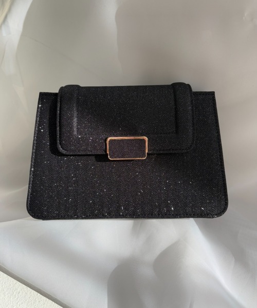 Dorry Doll（ドリードール）の「スリムバックルラメバッグ（ショルダーバッグ・レディース・ブラック/シルバー/ゴールド・FREE）」の18枚目の写真