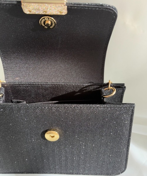 Dorry Doll（ドリードール）の「スリムバックルラメバッグ（ショルダーバッグ・レディース・ブラック/シルバー/ゴールド・FREE）」の22枚目の写真