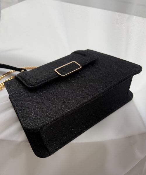 Dorry Doll（ドリードール）の「スリムバックルラメバッグ（ショルダーバッグ・レディース・ブラック/シルバー/ゴールド・FREE）」の21枚目の写真