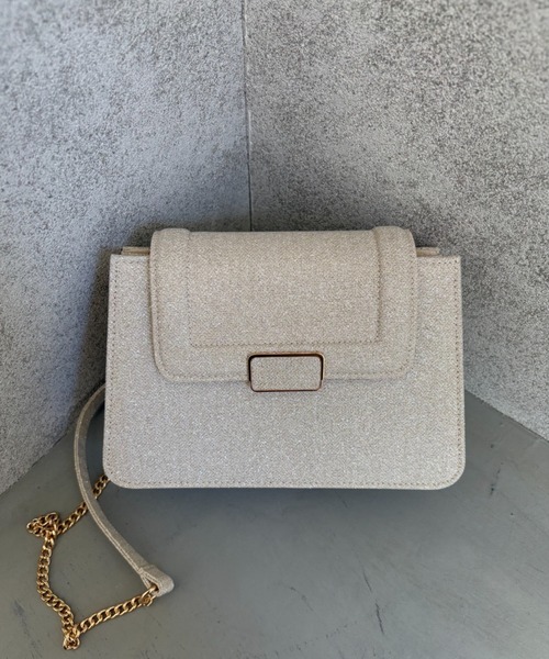 Dorry Doll（ドリードール）の「スリムバックルラメバッグ（ショルダーバッグ・レディース・ブラック/シルバー/ゴールド・FREE）」の5枚目の写真